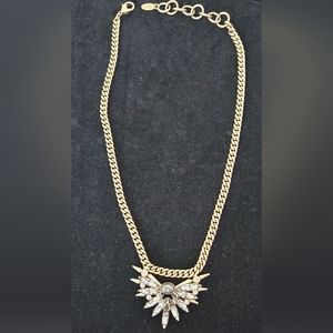Elizabeth Cole crystal necklace